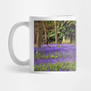 Bluebells Bluebell Woods Basildon Park Berkshire Mug